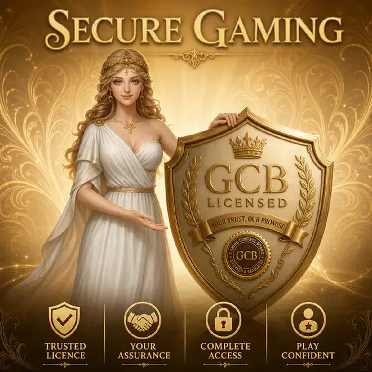 Spieler schließt Identitätsverifizierung am Curaçao GCB Licensing and AML Framework Portal ab